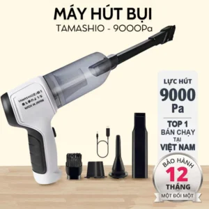 Máy Hút Bụi Cầm Tay Không Dây Nhật Bản TAMASHIO 6 Đầu Hút